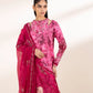 3 Piece - Embroidered Dobby Suit