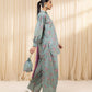3 Piece - Embroidered Silk Suit