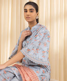 3 Piece - Embroidered Silk Suit