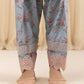 3 Piece - Embroidered Silk Suit