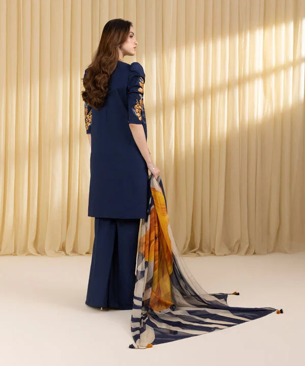 3 Piece - Embroidered Lawn Suit
