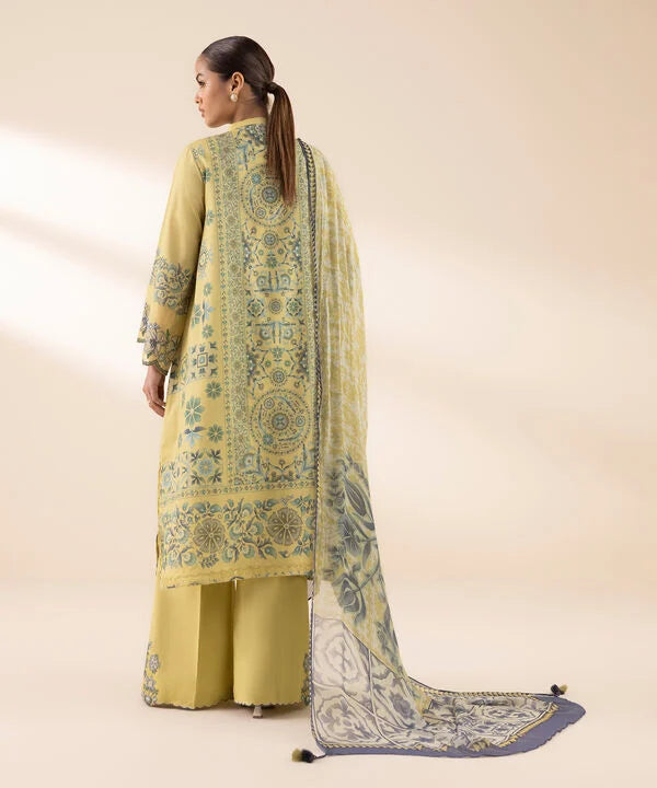 3 Piece - Embroidered Lawn Suit