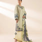3 Piece - Embroidered Zari Lawn Suit