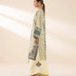 3 Piece - Embroidered Zari Lawn Suit
