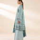 3 Piece - Embroidered Zari Lawn Suit