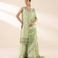 3 Piece - Embroidered Zari Lawn Suit