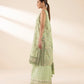 3 Piece - Embroidered Zari Lawn Suit