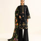 3 Piece - Embroidered Khaddar Suit