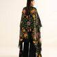 3 Piece - Embroidered Khaddar Suit