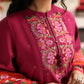 3 Piece - Embroidered Twill Suit