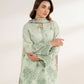 3 Piece - Embroidered Cotton Suit