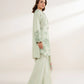 3 Piece - Embroidered Cotton Suit
