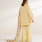 3 Piece - Embroidered Cotton Suit