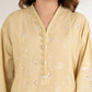 3 Piece - Embroidered Cotton Suit