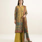 3 Piece - Printed Silk Suit