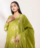 3 Piece - Embroidered Jacquard Suit