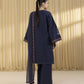 3 Piece - Embroidered Cotton Jacquard Suit