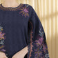 3 Piece - Embroidered Cotton Jacquard Suit
