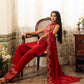 3 Piece - Embroidered Cotton Jacquard Suit