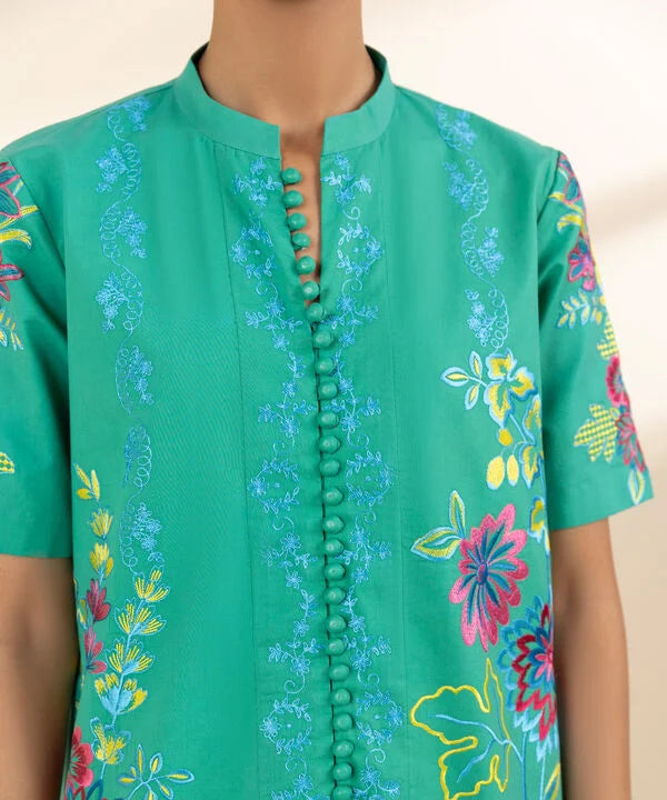 3 Piece - Embroidered Lawn Suit