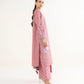 3 Piece - Embroidered Khaddar Suit