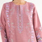 3 Piece - Embroidered Khaddar Suit