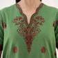 3 Piece - Embroidered Cotton Suit