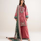 3 Piece - Embroidered Jacquard Suit