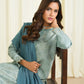 3 Piece - Embroidered Cotton Jacquard Suit