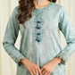 3 Piece - Embroidered Cotton Jacquard Suit
