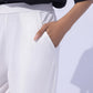 Wide Leg Jersey Trousers
