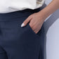 Wide Leg Jersey Trousers