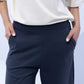 Wide Leg Jersey Trousers