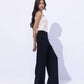 Wide Leg Jersey Trousers