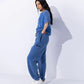 Unisex Acid Washed Jogging Trousers