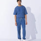Unisex Acid Washed Jogging Trousers