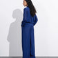 Textured Wide-Leg Trousers