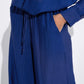 Textured Wide-Leg Trousers