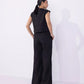 Wide-Leg Textured Trousers
