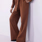 Wide-Leg Cotton-Satin Trousers