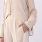 Straight-Fit Textured Trousers