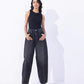 Barrel Fit Jeans with Panels