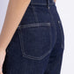 Straight Fit Denim with Turn-Up Hem
