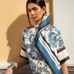 Square Print Satin Scarf