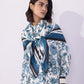 Square Print Satin Scarf