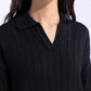 Wide Ribbed Long Sweater