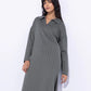 Wide Ribbed Long Sweater