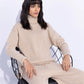 Ribbed Turtle Neck Sweater