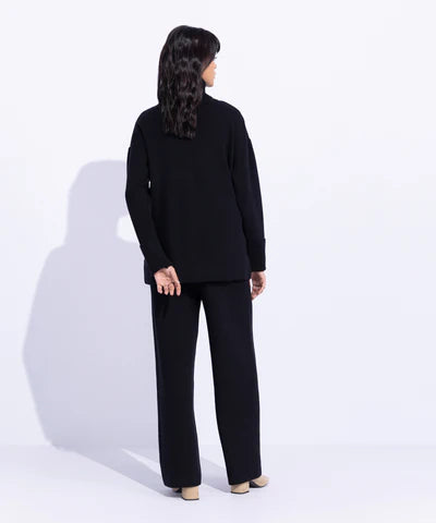 Ribbed Turtle Neck Sweater