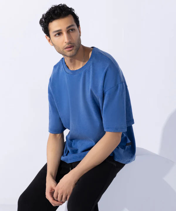 Interlock Acid-Washed Unisex T-Shirt